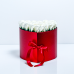 Κουτί I Love You με Λευκά  Τριαντάφυλλα από Σαπούνι 